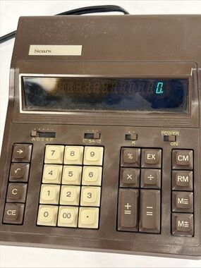 Vintage Sears Adding Machine/Desktop Calculator 272-18110